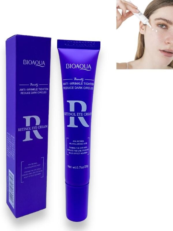 CREMA CONTORNO DE OJOS ANTIEDAD CON RETINOL BIOAQUA REF BQY18793
