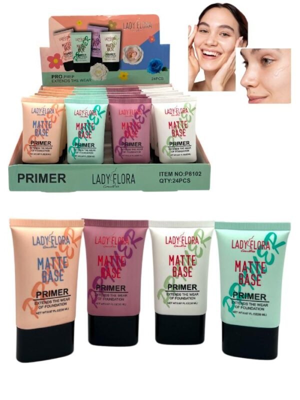PRIMER DE ROSTRO LADY FLORA MATTE BASE REF P8102
